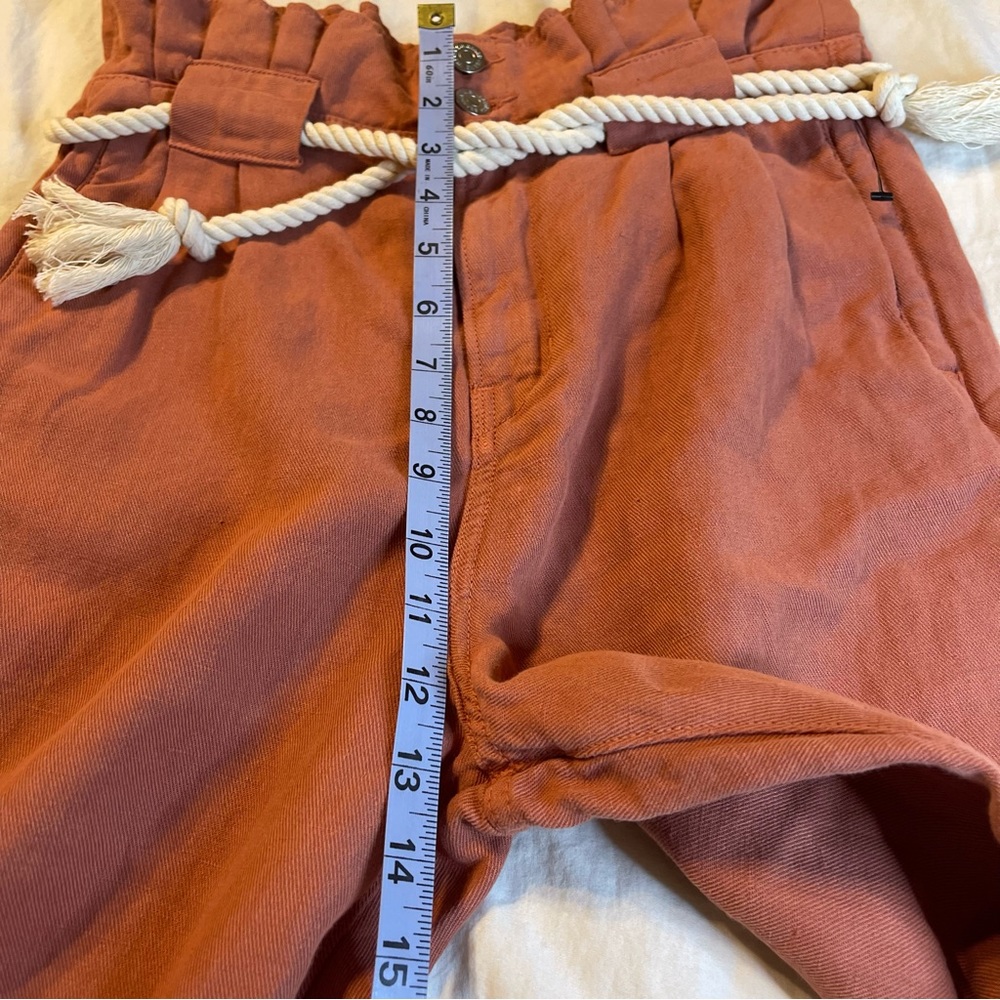 NWT VERONICA BEARD Karter Pleated Linen blend Pants - Picture 9 of 13